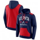 Men's Atlanta Braves Navy Chip In Pullover Hoodie