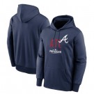 Men's Atlanta Braves Printed Pullover Hoodie 112799