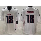 Men's Atlanta Falcons #18 Kirk Cousins Limited White Vapor Jersey