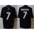 Men's Atlanta Falcons #7 Bijan Robinson Limited Black Vapor Jersey