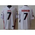 Men's Atlanta Falcons #7 Bijan Robinson Limited White Vapor Jersey