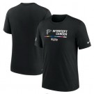 Men's Atlanta Falcons Black 2022 Crucial Catch Performance T Shirt
