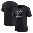 Men's Atlanta Falcons Black 2024 Crucial Catch T Shirt