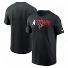 Men's Atlanta Falcons Black A Town Local Essential T Shirt
