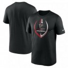 Men's Atlanta Falcons Black Icon Legend Performance T Shirt