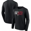 Men's Atlanta Falcons Black NFL x Bud Light Long Sleeve T Shirt
