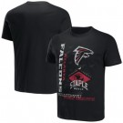 Men's Atlanta Falcons Black NFL x Staple World Renowned T Shirt