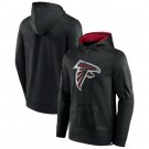 Men's Atlanta Falcons Black On The Ball Pullover Hoodie