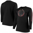 Men's Atlanta Falcons Black Performance Sweater 302205