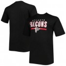 Men's Atlanta Falcons Black Printed T Shirt 302344