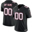 Men's Atlanta Falcons Customized Limited Black Throwback FUSE Vapor Jersey