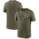 Men's Atlanta Falcons Olive 2022 Salute to Service Legend Team T Shirt