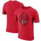 Men's Atlanta Falcons Red Fan Gear Icon Performance T-Shirt
