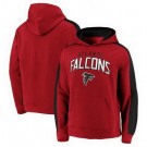 Men's Atlanta Falcons Red Game Time Arch Pullover Hoodie
