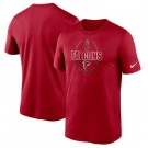 Men's Atlanta Falcons Red Icon Performance T-Shirt