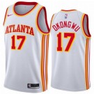 Men's Atlanta Hawks #17 Onyeka Okongwu White Association Icon Hot Press Jersey