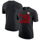 Men's Atlanta Hawks Black Courtside This Is Our Year T Shirt