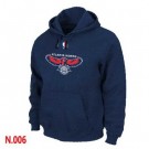 Men's Atlanta Hawks Navy Blue Printed Pullover Hoodie