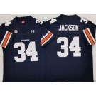 Men's Auburn Tigers #34 Bo Jackson Navy College Football Jersey