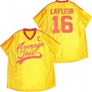 Men's Average Joe's Dodgeball #16 Pete LaFleur Yellow Football Jersey