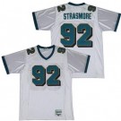 Men's Ballers #92 Spencer Strasmore White Football Jersey