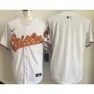 Men's Baltimore Orioles Blank White Limited Jersey