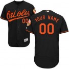 Men's Baltimore Orioles Customized Black FlexBase Jersey