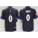 Men's Baltimore Ravens #0 Roquan Smith Limited Black Vapor Jersey