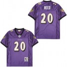 Men's Baltimore Ravens #20 Ed Reed Purple 2004 Throwback Jersey