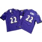 Men's Baltimore Ravens #22 Derrick Henry Limited Purple FUSE Vapor Jersey
