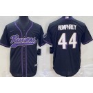 Men's Baltimore Ravens #44 Marlon Humphrey Limited Black Baseball Jersey
