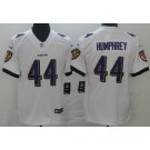 Men's Baltimore Ravens #44 Marlon Humphrey Limited White Vapor Untouchable Jersey