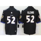 Men's Baltimore Ravens #52 Ray Lewis Limited Black Vapor Untouchable Jersey