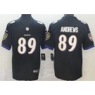 Men's Baltimore Ravens #89 Mark Andrews Limited Black Vapor Untouchable Jersey