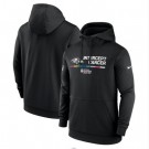 Men's Baltimore Ravens Black 2022 Crucial Catch Therma Performance Pullover Hoodie