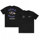 Men's Baltimore Ravens Black Born x Raised T Shirt