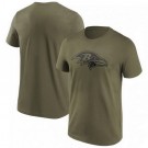 Men's Baltimore Ravens Olive Legacy T Shirt