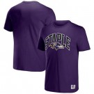 Men's Baltimore Ravens PurpleNFL x Staple Logo Lockup T Shirt