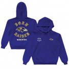 Men's Baltimore Ravens Purple Born x Raised Pullover Hoodie