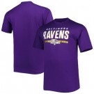 Men's Baltimore Ravens Purple Printed T Shirt 302346