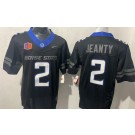 Men's Boise State Broncos #2 Ashton Jeanty Black College Football Jersey