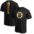 Men's Boston Bruins #63 Brad Marchand Black Printed T Shirt 112432