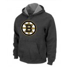 Men's Boston Bruins Dark Gray Printed Pullover Hoodie