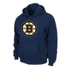 Men's Boston Bruins Navy Blue Printed Pullover Hoodie