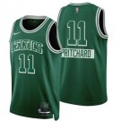 Men's Boston Celtics #11 Payton Pritchard Green City Diamond 75th Icon Hot Press Jersey