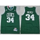 Men's Boston Celtics #34 Paul Pierce Green Hollywood classics Swingman Jersey