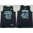Men's Boston Celtics #42 Al Horford Black Statement Sponsor Swingman Jersey