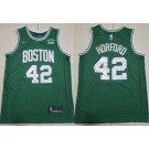 Men's Boston Celtics #42 Al Horford Green Sponsor Swingman Jersey
