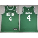 Men's Boston Celtics #4 Jrue Holiday Green Icon Sponsor Swingman Jersey