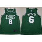 Men's Boston Celtics #6 Bill Russell Green Icon Sponsor Swingman Jersey